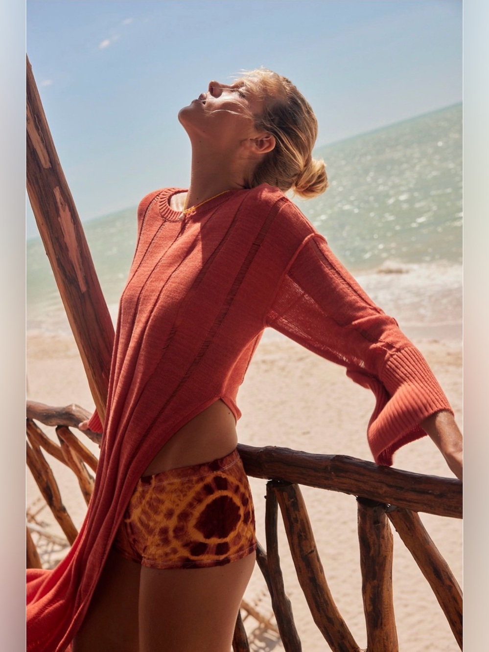 Echo Sweater Tunic Ginger